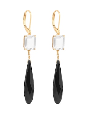 Aretes de gota Lauren Ralph Lauren con acabado brillante