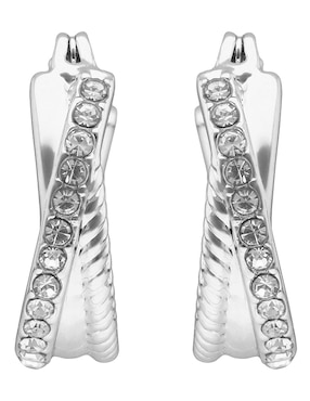 Aretes Lauren Ralph Lauren con acabado brillante