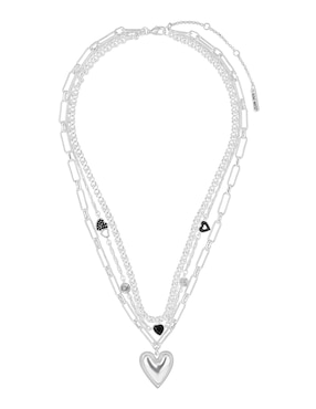 Collar con dije de corazón Nine West Heart Trend