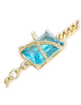 Pulsera OG con acabado baño de oro 18 k