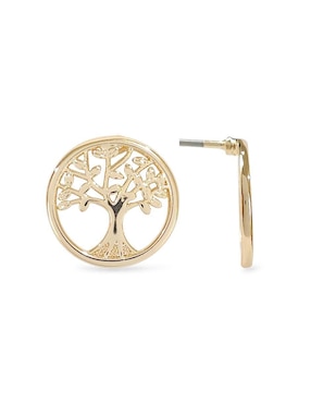 Aretes y collar de árbol Og zirconia