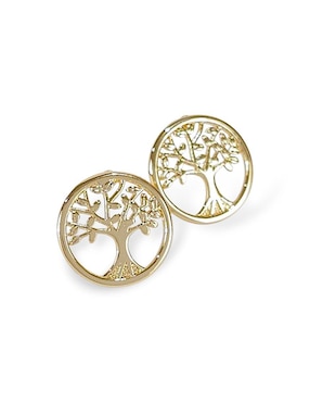 Aretes y collar de árbol Og zirconia