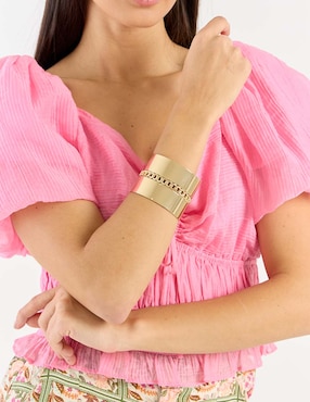 Brazalete Lauren Ralph Lauren Cassandra con acabado brillante