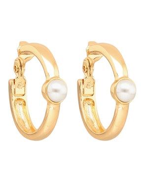 Arracadas Anne Klein Making Memories con acabado esmaltado