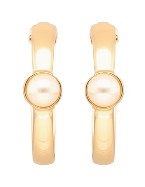 Arracadas Anne Klein Making Memories con acabado esmaltado