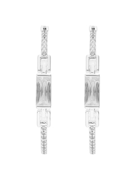 Arracadas Anne Klein con acabado brillante