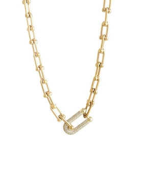 Collar Moon de oro laminado 10 K