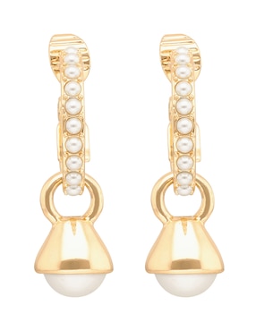 Broqueles circulares Anne Klein Making Memories con acabado esmaltado