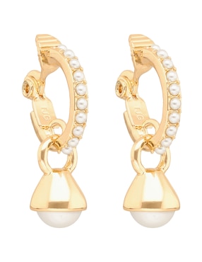 Broqueles circulares Anne Klein Making Memories con acabado esmaltado