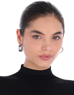 Arracadas Dkny Kalina con acabado pulido