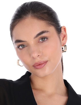 Arracadas Dkny Kalina con acabado pulido
