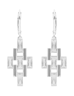 Aretes cirulares Anne Klein Celebrate In Elegance con acabado brillante