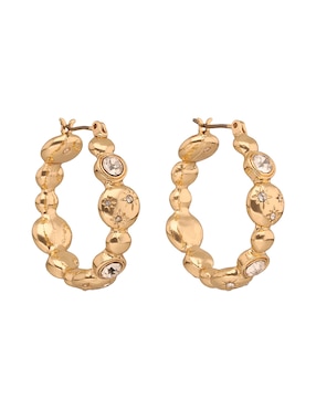 Arracadas Anne Klein Shimmer & Shine con acabado pulido