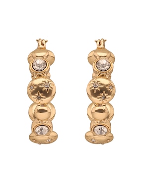 Arracadas Anne Klein Shimmer & Shine con acabado pulido