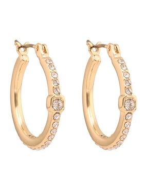 Arracadas Dkny con acabado brillante