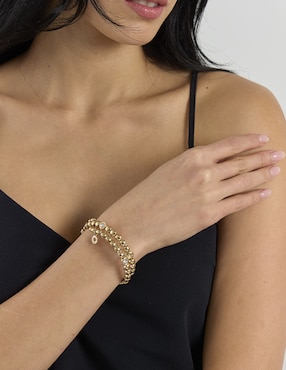 Pulsera Anne Klein con acabado brillante