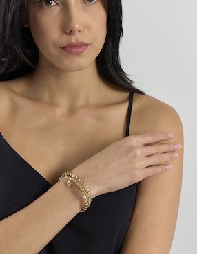 Pulsera Anne Klein con acabado brillante