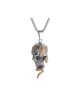 Collar con dije de calavera Nira Calaveras