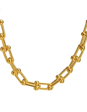 Collar Moon de oro laminado 10 K
