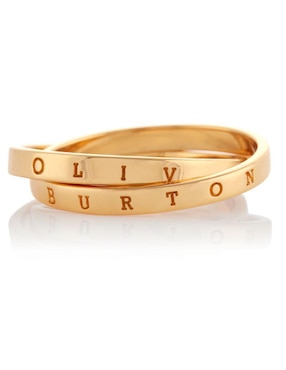 Anillo circular Olivia Burton Classics brillante