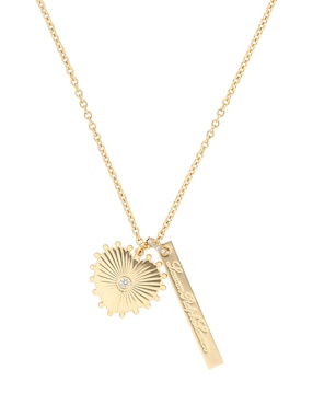 Collar de corazón Lauren Ralph Lauren Clara Bow