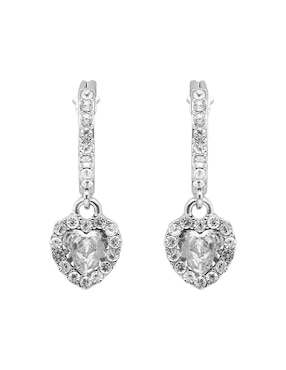 Arracadas de corazón Givenchy Queen of Hearts acabado brillante