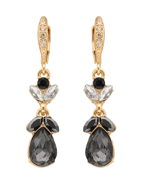 Aretes cortos Givenchy con acabado pavé