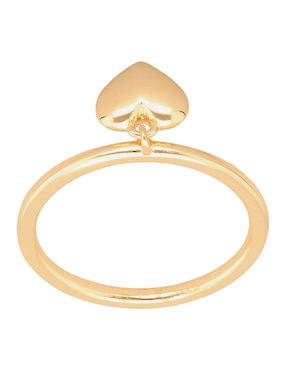 Anillo de corazón Lauren Ralph Lauren Clara pulido