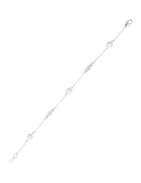 Brazalete Lauren Ralph Lauren con zirconia cúbica Aurelia con acabado brillante