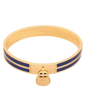 Brazalete Lauren Ralph lauren Saddler con acabado pulido