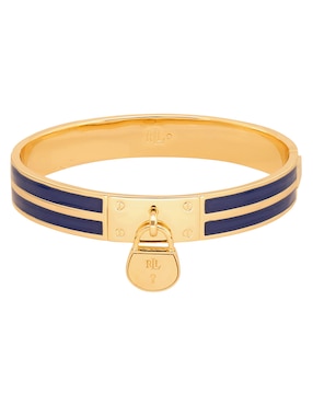 Brazalete Lauren Ralph lauren Saddler con acabado pulido