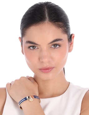 Brazalete Lauren Ralph lauren Saddler con acabado pulido