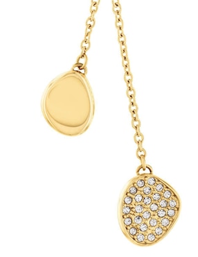 Aretes largos de gota Calvin Klein Fascinate con acabado brillante