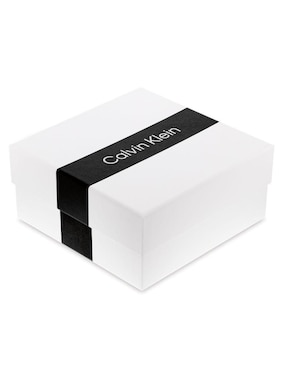 Broqueles de cubo Calvin Klein Geometric con acabado brillante