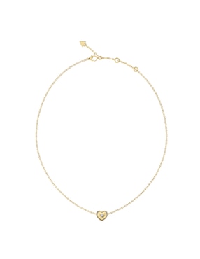 Collar con dije de corazón Guess Till Morning