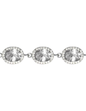 Pulsera Westies con zirconia con acabado pavé