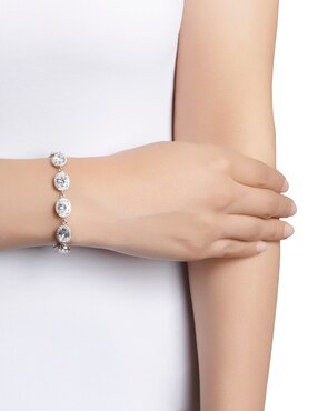 Pulsera Westies con zirconia con acabado pavé