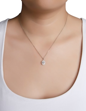 Collar con dije ovalado Westies