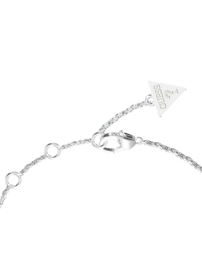Brazalete guess con circonita love con acabado pavé