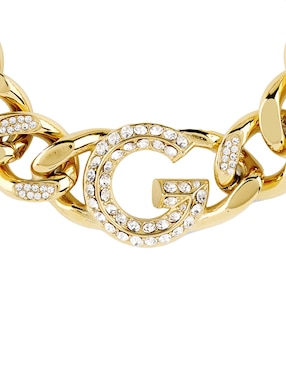 Pulsera Guess con circonita G Crystal con acabado pavé