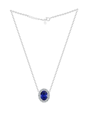 Collar ovalado Gladkova Joyería de plata P 925