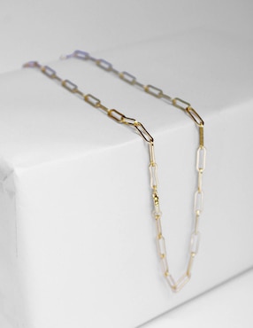 Collar Moon de oro laminado 10 K