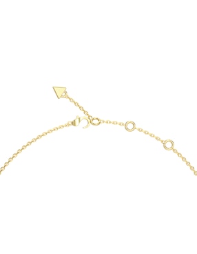 Collar con dije de letra g Guess Crystal