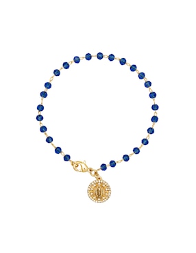 Pulsera Carré con zirconia cúbica con acabado pavé