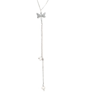 Collar con dije de libélula Mauricio Serrano Jewelry de plata P 925