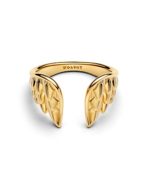 Anillo de alas Pandora Marvel Thor de plata P 925 con acabado baño de oro