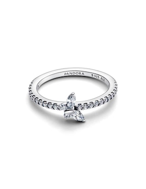 Anillo de mariposa Pandora Timeless P 925 de plata zirconia cúbica brillante