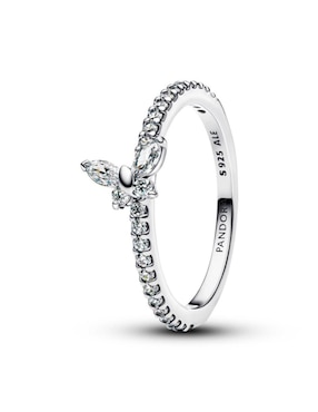 Anillo de mariposa Pandora Timeless P 925 de plata zirconia cúbica brillante