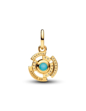 Charm Pandora marvel iron man de plata P 925 zirconia cúbica