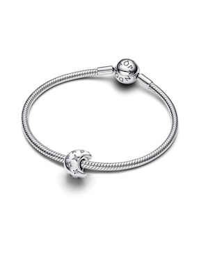 Charm de luna Pandora moments de plata P 925 zirconia cúbica